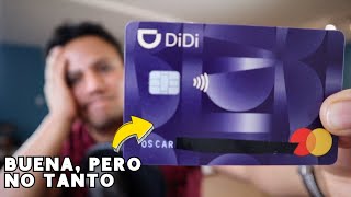 La nueva Tarjeta de Crédito de Didi  Review de la Didi Card [upl. by Farant]