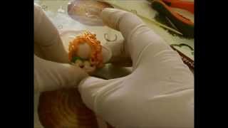 Fimo Tutorial Come fare un angioletto in FIMO [upl. by Adlare]