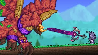 Yharon  Terraria Calamity Melee Death Mode 49 [upl. by Aviva]