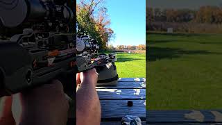 RavinCrossbows r10 Ravin r10 sight in at 40 yards [upl. by Kemeny]