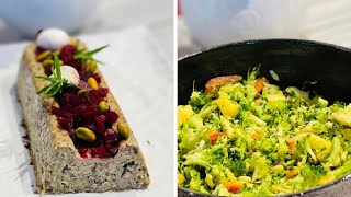 ThermomixPâté végétal et salade de brocoli aux pignons de painCookidoo [upl. by Chevalier]