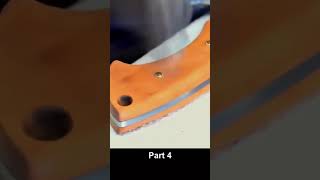 Making a Khukuri Knife from a Truck Leaf Spring  Part 4 [upl. by Maram]