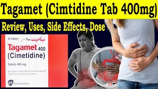 Cimetidine 400 mg tablet  Review Tagamet 400mg  cimetidine uses in hindi Side Effects Dose [upl. by Ziom]