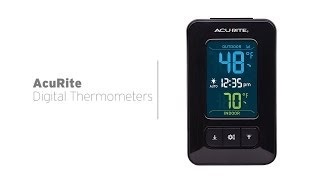 AcuRite Digital Thermometers [upl. by Giacamo]