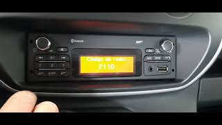 CODIGO RADIO RENAULT KANGOO [upl. by Crispin375]