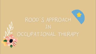 Occupational Therapy using Roods Approach Ontogenetic Motor Patterns and FacilitationInhibition [upl. by Suolevram]