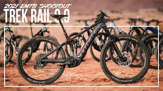 Trek Rail 99 Review  2021 eMTB Shootout [upl. by Drolet776]