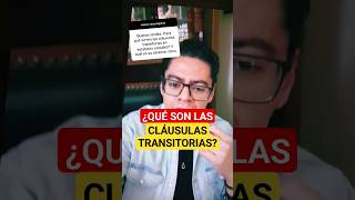 👌🏻 Cláusulas Transitorias en Estatutos Sociales derecho emprendimiento empresas [upl. by Iznil]