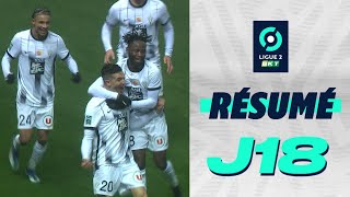 Résumé 18ème journée  Ligue 2 BKT  20232024 [upl. by Jat]