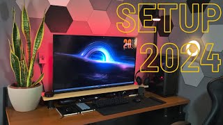 TOUR PELO MEU SETUP COM MONITOR DE 43 POLEGADAS [upl. by Warfold]