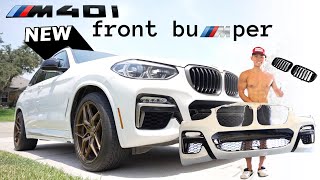 not a front bumper diy 2019 BMW X3 M40i [upl. by Fulmer351]