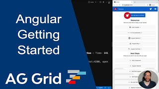 Getting Started With Angular and AG Grid [upl. by Hsak890]