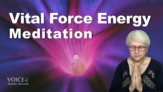 Vital Force Energy INFUSION  Akashic Records Meditation [upl. by Knut]