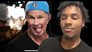 Chad Smith is a Generational talent Both of us listening to MARS for t e first time [upl. by Onaireves]