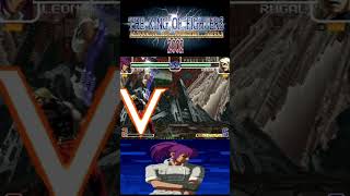 Leona VS Rugal KoF 2002 [upl. by Raseda]