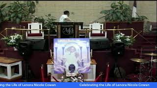 Celebrating the Life of Lenora Nicole Cowan [upl. by Edgell]