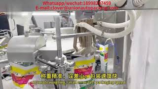 Automatic eight station rotary bag packing machine [upl. by Jeannie633]