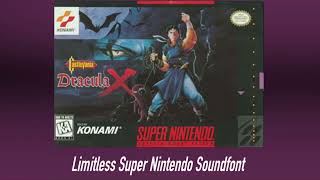 Castlevania Rondo of Blood Divine Bloodlines 《Limitless SNES Soundfont》 [upl. by Ameehsat]