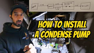 How To Install amp Wire Up A Condensate Pump [upl. by Hepsiba]