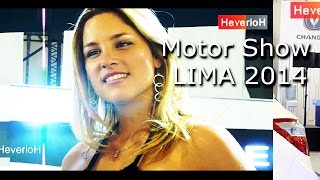 Motor Show LIMA 2014 LINDA promotora ARGENTINA [upl. by Hareehat]