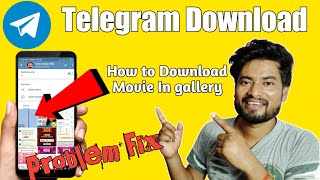 How to Download Media in galleryTelegram Downloading problem FixTelegram File storage Problem fix🔥 [upl. by Ennairak]