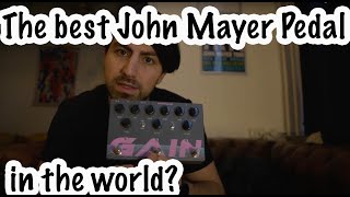 Best John Mayer pedal in the world Nordvang custom Triple Gain unboxing demo and thoughts [upl. by Marlette682]