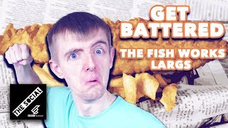 Dazza Visits A Chippy In Largs  Get Battered [upl. by Llerraj]