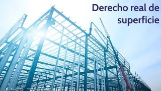 Derecho real de superficie [upl. by Marja]