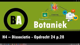 Chemie  4TW  Dissociatie opdracht 24 p 28 [upl. by Karly]