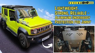 Lightweight Strong Reliable  Aluminum Underbody Protection for Jimny Futurz4x4 [upl. by Bartolemo272]