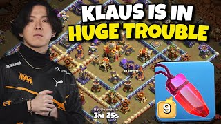 Klaus FORGETS To Change Equipments on LALO ATTACK Clash of Clans [upl. by Ecineg731]