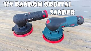 Parkside Performance 12V Random Orbital Sander vs Bosch Professional [upl. by Annissa]