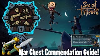 Sea Of Thieves  War Chest Commendations Guide [upl. by Harneen620]