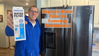 How to Replace the Water Filter in a Samsung Fridge [upl. by Tram]