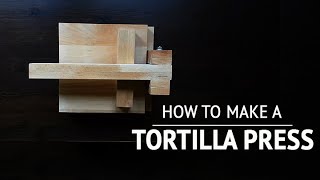 How to make a tortilla press [upl. by Engelbert]