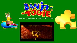 BanjoTooie Part 3  Jiggy 1  King Jingaling  BOB Scene [upl. by Mozes]