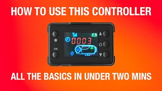 Chinese diesel heater controller functions  A quick guide [upl. by Richelle]