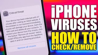 How To Check iPhone for Viruses amp Remove Them [upl. by Yllier]