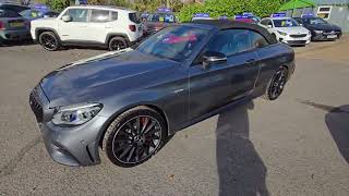 LR68LKZ MercedesBenz C43s 30 V6 Premium Plus 4 Matic 385 bhp Euro 6 Petrol in Grey on 49K  M FSH [upl. by Mohun]