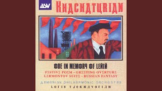 Khachaturian Lermontov  Suite  1 Introduction A Dirge for the Poet [upl. by Ib329]