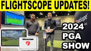 Flightscope Mevo Limited Edition amp Badger AI Review 2024 PGA Merchandise Show [upl. by Leahcimluap]