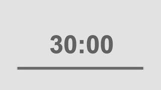 30 minute countdown timer with signal  half hour [upl. by Greer842]