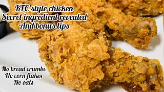 KFC chicken recipe in Tamil homemade kfc with secret ingredient jp ideas [upl. by Service]