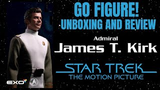 EXO6 ADMIRAL JAMES T KIRK STAR TREK THE MOTION PICTURE William Shatner 16 scale unboxing amp review [upl. by Yaluz]