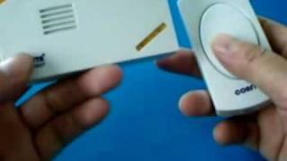 Wireless Doorbell Door Bell Chime with Remote Control [upl. by Mathur]