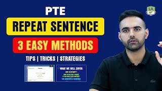 How to attempt PTE Repeat Sentence  3 Easy Methods  Tips Tricks amp Strategies  Language Academy [upl. by Sueddaht]