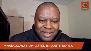 WATCH LIVE Mnangagwa humiliated in South Korea [upl. by Zaneski]