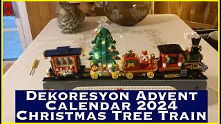 Christmas Coundown  Dekoresyon Advent Calendar 2024 Christmas Tree Train  MumblesVideos Review [upl. by Ahsram]