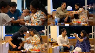 Ayat Sharma Celebrate First Rakhi with brother Ahil  Arpita amp Alvira tied Rakhi to Salman Sohail [upl. by Bosch471]