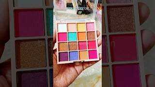 16 Color Eyeshadow  Color Full Eyeshadow  makeup eyemakeup review makeupkit eyelook shorts [upl. by Idona]